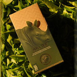 Blooming handcrafted green tea