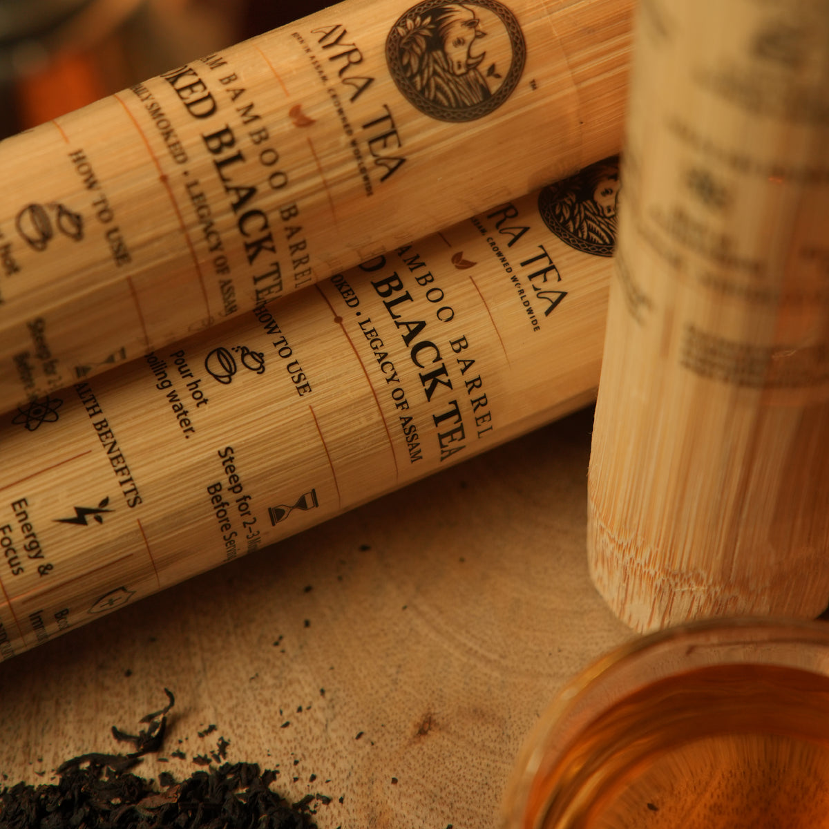 Assam Bamboo Barrel Smoked Black Tea